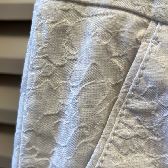 Claudia Strater Amsterdam White Printed Slacks - Picture 4 of 8